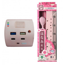 POWER BAR RB-4USBTD/6'/4.2A PINK (紙盒)__422-437A